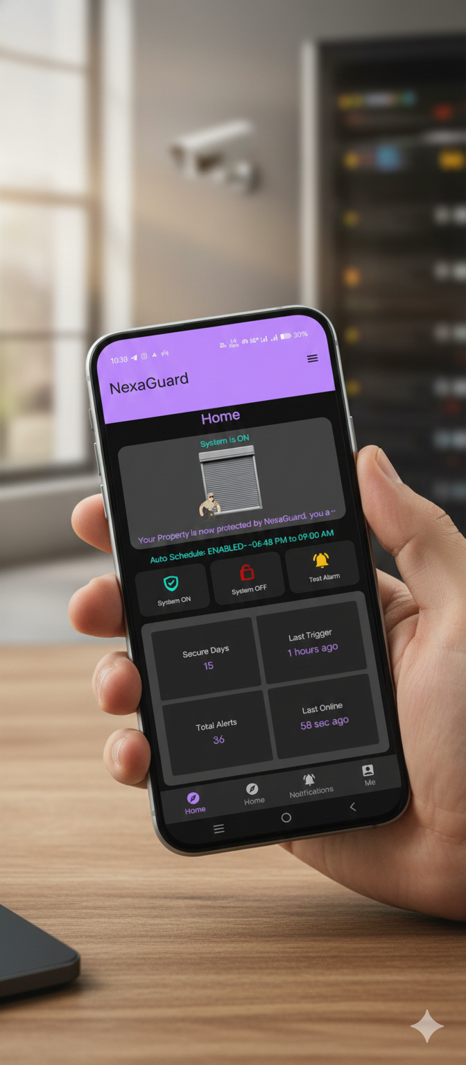 NexaGuard App Interface